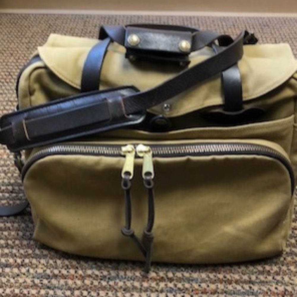 Filson Padded Computer Bag (Tan/Brown)